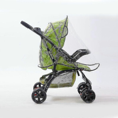Rain Cover Universal Transparent Waterproof Rain Cover Wind Dust Shield for Stroller 1