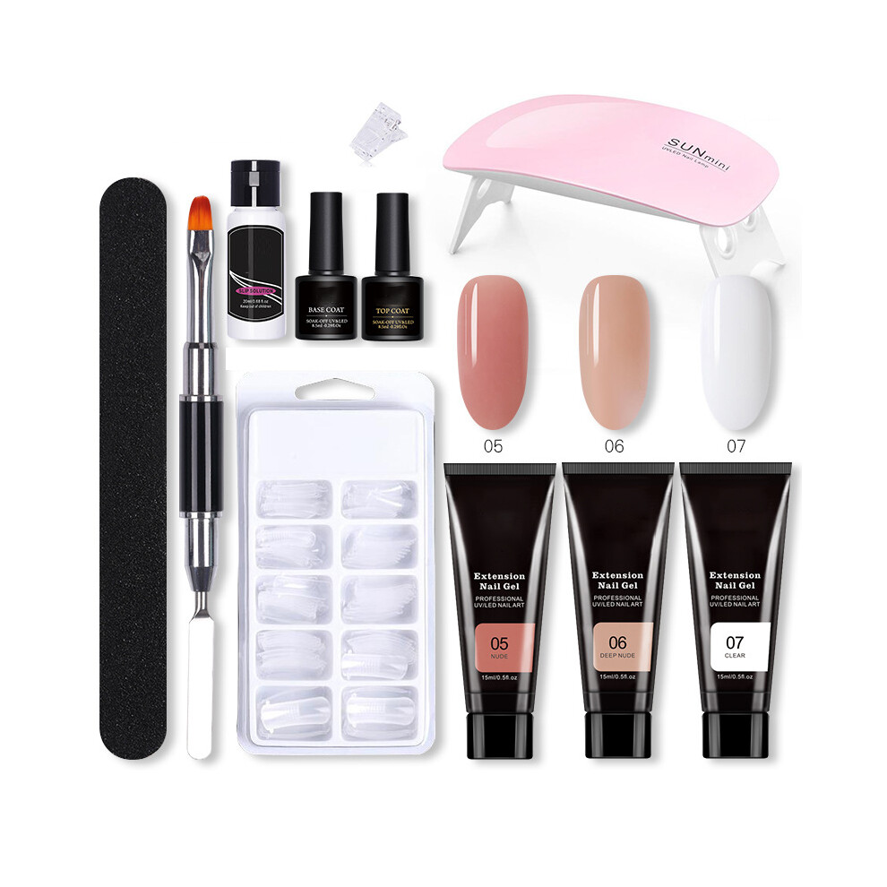Nail Gel Kit Safe Reliable Easy to Use Nail