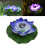 Waterproof Solar Lotus Light with Color Gradient, 28x8cm, 30lm 15