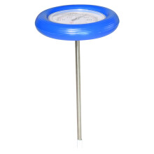 Pool Thermometer 7 x 12 Inch Stainless Steel for Swimming Pools Fish Tanks with Easy Read Scale 0-40 C Temperature Meter