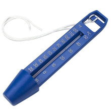 Swimming Pool Thermometer Floating Waterproof 0-50 Portable Temperature Meter with Lanyard for Pools Spas Aquariums 6.69x1.65 inches