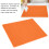 Mini moule hémisphérique 468 trous Ø1,2 cm orange 3