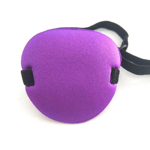 (Purple) 2 Pack Eye Patch Soft Adjustable Amblyopia Lazy Eye Patches For Left Or Right Eyes Tw 1
