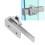 UShaped Glass Door Lock Latch Lock Hower Room 12