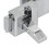 UShaped Glass Door Lock Latch Lock Hower Room 13