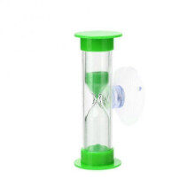 (green 2 Minute) Kitchen Timers 2/3min Hourglasses Children Teeth Brushing Timer With Suction Cup Tw