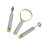 3Pcs Stainless Steel Fruit Digger Set Watermelon 2