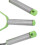 3Pcs Stainless Steel Fruit Digger Set Watermelon 14