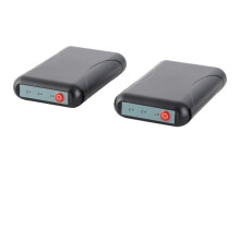 Calzini riscaldanti da 4000 mAh Taglia unica Nero/Grigio 3 velocità