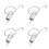20PCS Cage Door Spring Hook Metal Finger Spring 10