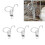 20PCS Cage Door Spring Hook Metal Finger Spring 12
