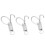 20PCS Cage Door Spring Hook Metal Finger Spring 6