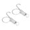 20PCS Cage Door Spring Hook Metal Finger Spring 4