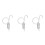 20PCS Cage Door Spring Hook Metal Finger Spring 3