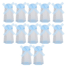 12PCS Windmill Shaped Candy Box Plastic Candy Case