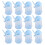 12PCS Windmill Shaped Candy Box Plastic Candy Case 9