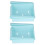 2PCS Refrigerator Organizer 5 Vents Ventilation 6
