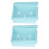 2PCS Refrigerator Organizer 5 Vents Ventilation 8