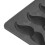Mustache Shaped Silicone Mold Black Food Grade 13