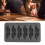 Mustache Shaped Silicone Mold Black Food Grade 11