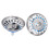2Pcs Home Kitchen Sink Strainer Plug Stopper 304 9