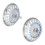 2Pcs Home Kitchen Sink Strainer Plug Stopper 304 2