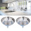 2Pcs Home Kitchen Sink Strainer Plug Stopper 304 11