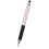 Stilo in alluminio rosa, 2 punte (Disco e Gomma) 8