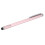 Stylet en alliage d'aluminium à 2 fonctions, rose, compact 13