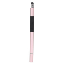 Stylet à 2 fonctions compact rose pour iOS/Kindle