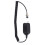 HM-36 Microphone d'épaule, câble de 1 m, noir, pour IC-718 16