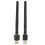 Per W90 scheda wireless USB da 2,4 GHz 150 Mbps nera 11