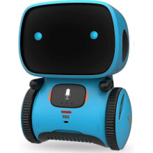 Interactive Smart Robot Toys, Intelligent Robot Toys for Kids, Children Girls & Boys Robotic Toys 3-9 Years Old, Voice Control & Touch Sense, Dance &