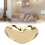 Storage Tray Love Shape Stainless Steel Mini 12