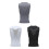 (L, Grey) Guys Men's Chest Gynecomastia Compression Top,ionic Shaping Vest 3