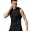 (L,Black)Guys Men's Chest Gynecomastia Compression Top,ionic Shaping Vest 4