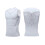 (L, White) Guys Men's Chest Gynecomastia Compression Top,ionic Shaping Vest 2