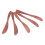 Wooden Dinner Knife Polished Cake Knife Reusable 6