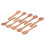 10pcs Wooden Spoon Children's Tableware Mini Round 3