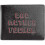 Officially Licensed Black/Red Embroidered Bad Mother Leather Wallet 2