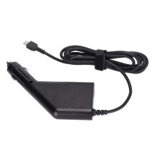 Chargeur de voiture PD65W QC18W, ABS noir, compact