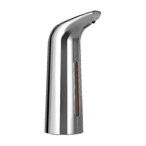 (Silver)Automatic Soap Dispenser Electric Touchless Infrared Sensor Soap Dispenser Kitchen Dish Liquid Auto Hand Soap Dispenser