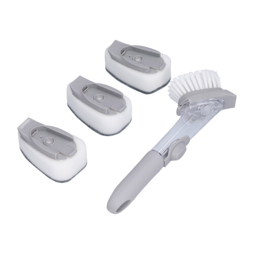 Soap Dispensing Dish Brush Sink Dish Cleaning 2