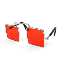(E)1PC Creative Pet Products Pet Glasses Cats Taking Photos Funny Props Glasses Dog Decorations Pet Acessories