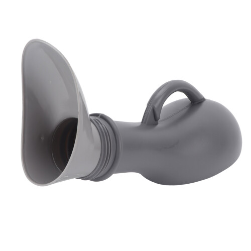 Men's Urinal Wide Openning Spill Proof Handle Male 2