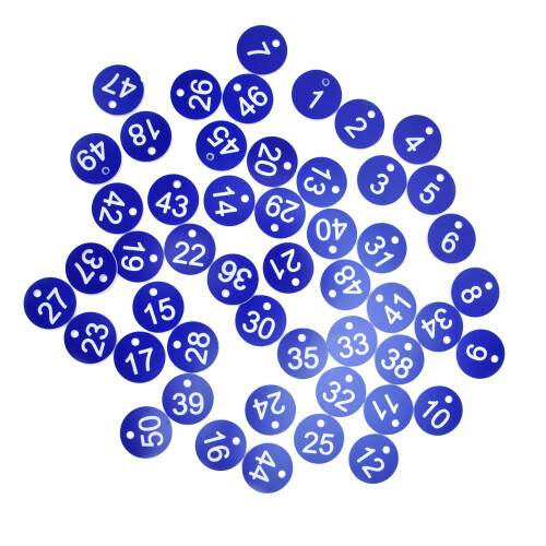 50PCS Numbered Label Numbered Tag for Farm 2