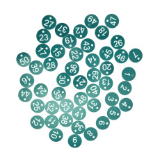 50PCS Numbered Label Numbered Tag for Farm