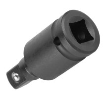 Luftschraubenschlüssel Adapter Universalgelenk Stahlverbinder Zubehör für Pneumatik- und Elektrowerkzeuge 3/8