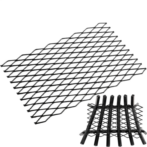 Fire Grille for Fireplace, High-Performance Mesh Grate with Durable Mesh Screen, Compatible with Standard Fireplaces