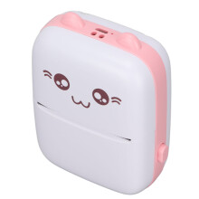 Mini Drucker Tragbar Text Bild Notiz Einkaufsliste Etiketten Tintenlos Mini Taschen Drucker Pink